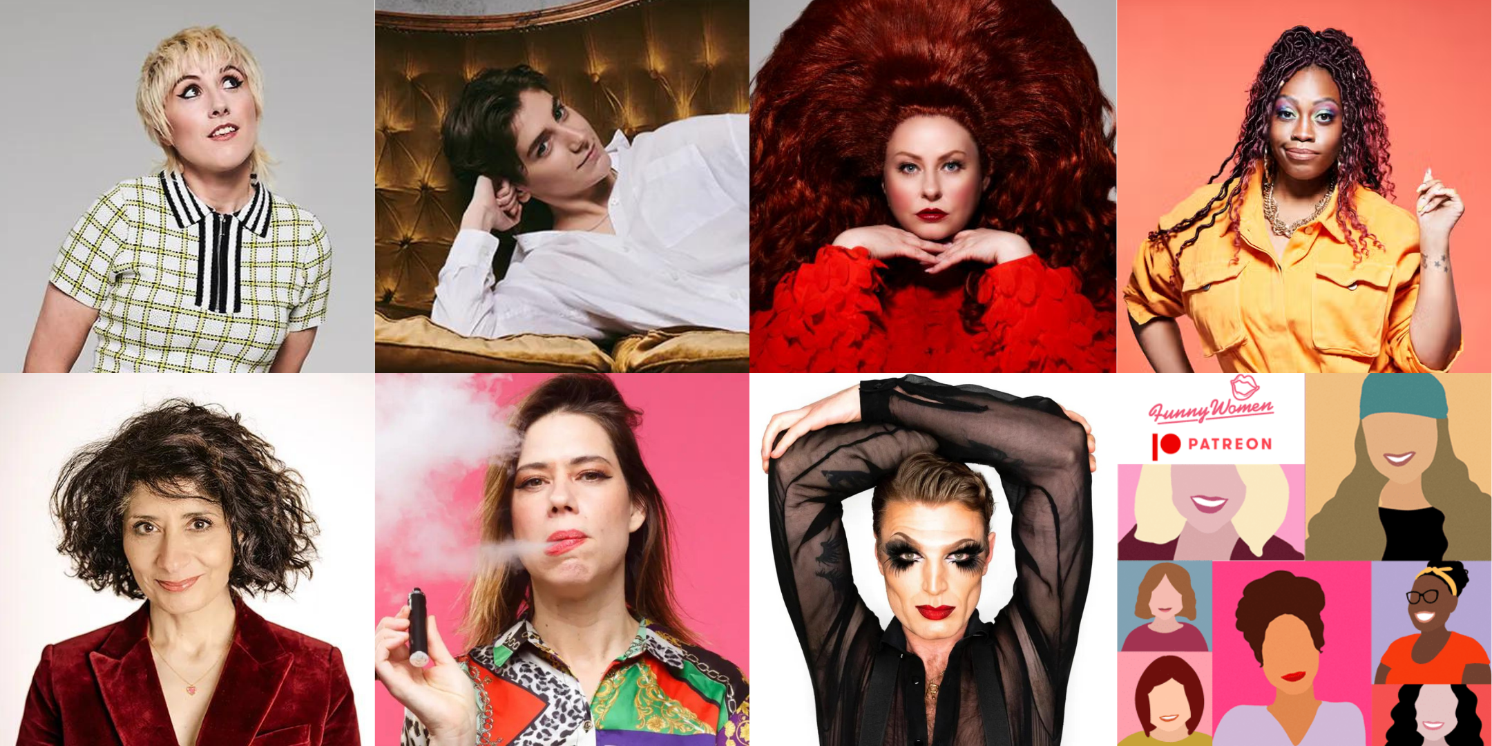 September 2024 Gig Guide Comedians